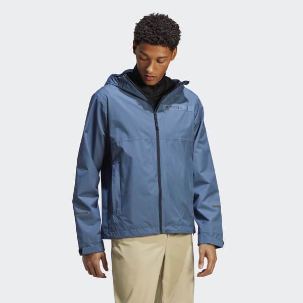 modrá Bunda Terrex Multi RAIN.RDY 2-Layer Rain 2