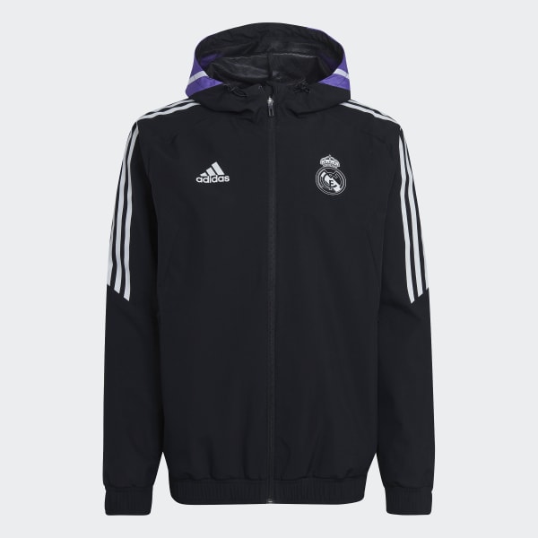 Zwart Real Madrid Condivo 22 All-Weather Jack L9924