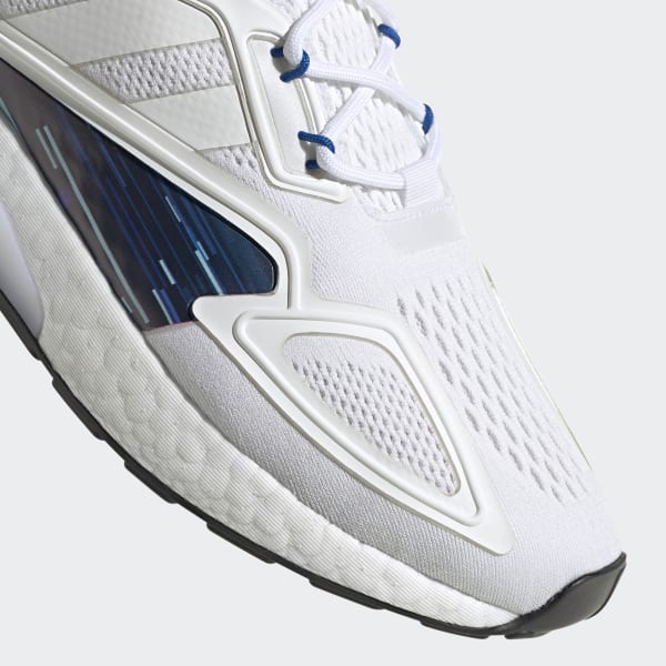 White ZX 2K Boost Shoes KYJ02