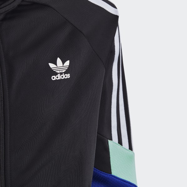 Gris Veste de survêtement adidas Rekive