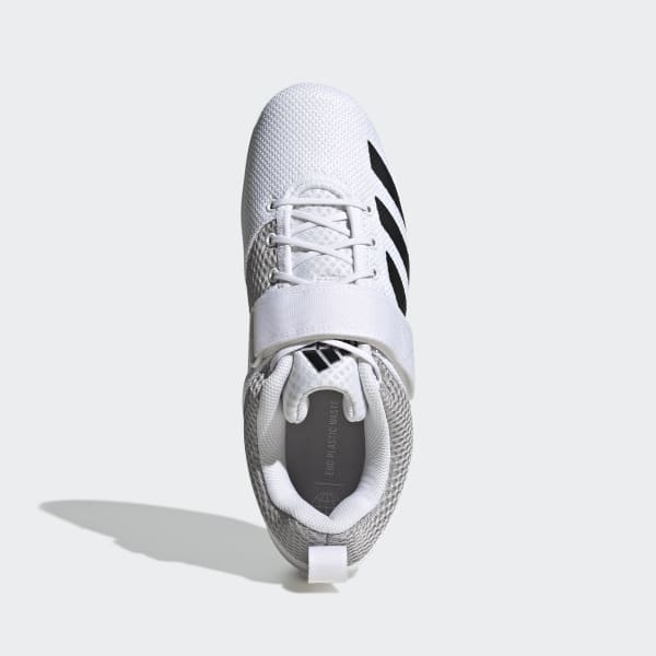 Chaussures d'Haltérophilie adidas Powerlift 4 Blanc