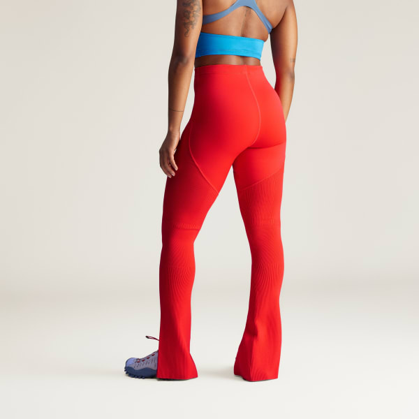 Rot adidas by Stella McCartney TrueStrength Yoga Leggings