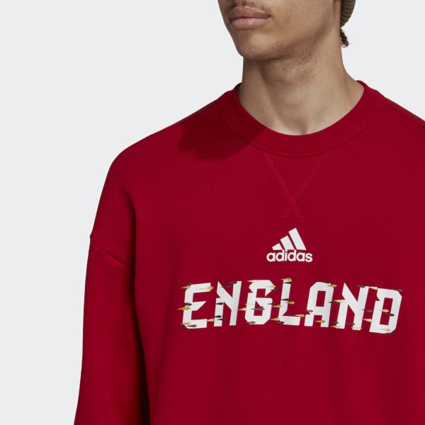 Czerwony FIFA World Cup 2022™ England Crew Sweatshirt F6134