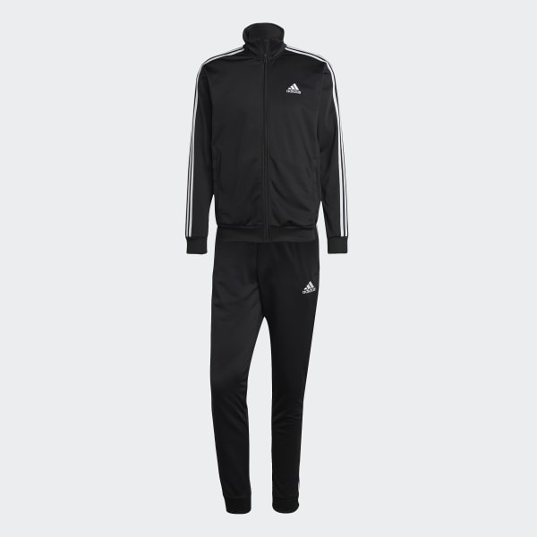 adidas Basic 3 Stripes Tricot Track Suit Black adidas Philippines