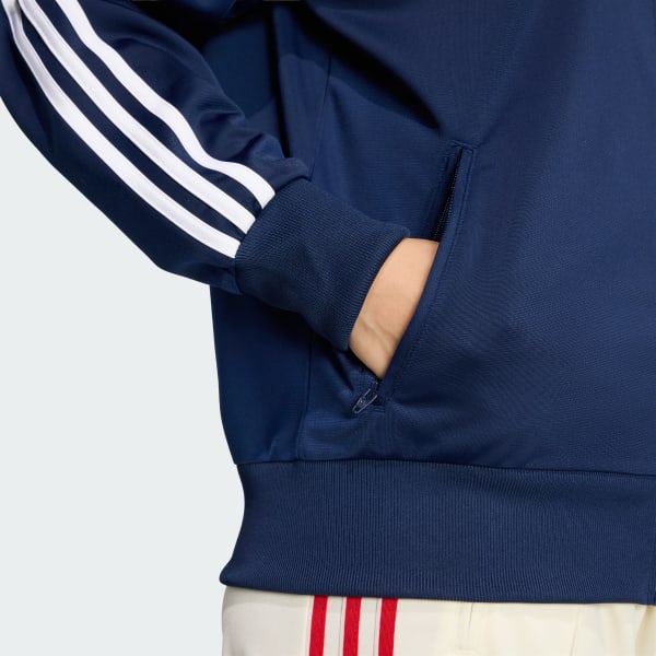 adidas FIREBIRD TRACK TOP LOOSE - Blue | Free Shipping with adiClub