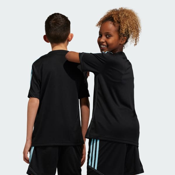 Negro Camiseta de Entrenamiento Tiro 23 Club