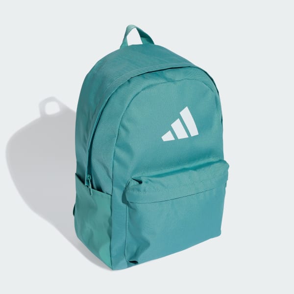 Turquoise Classic 3 Bar Logo Backpack