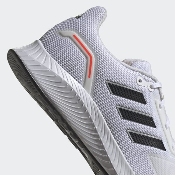All white adidas falcon best sale