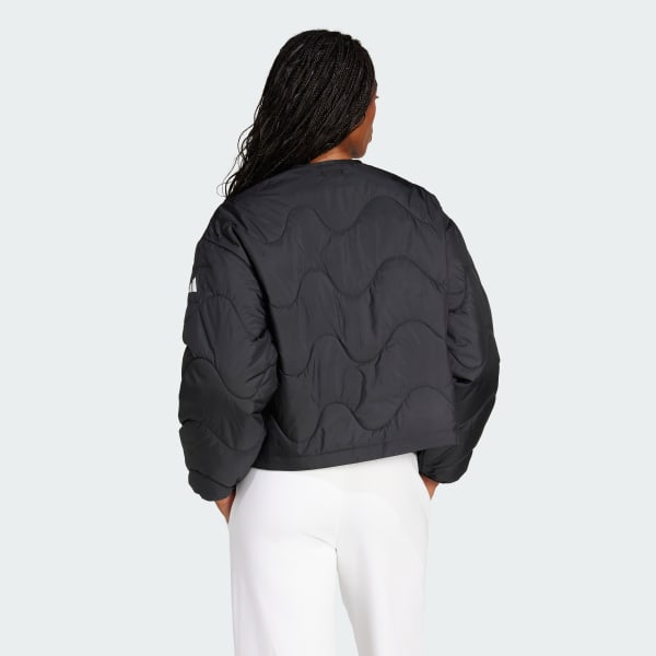 Preto Casaco com Isolamento Nuganic