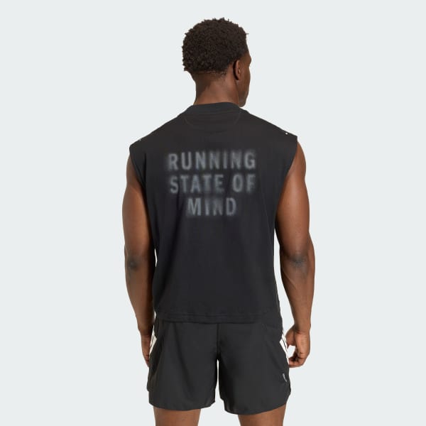 Black Adi365 치어링 탱크탑