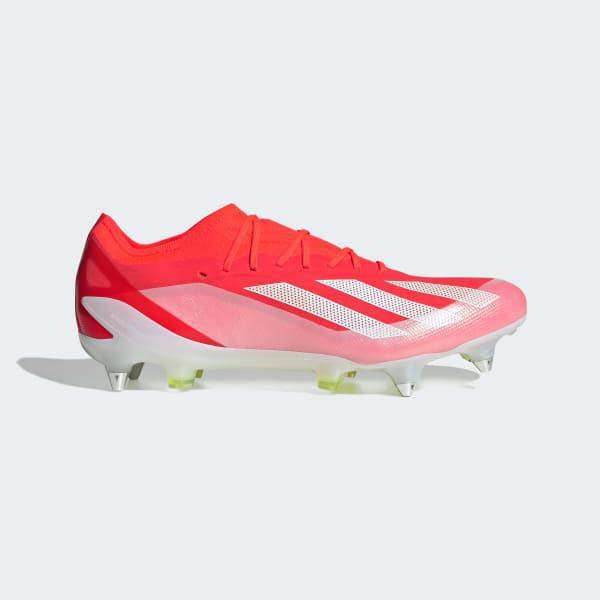 Botines adidas rojo y blanco clearance