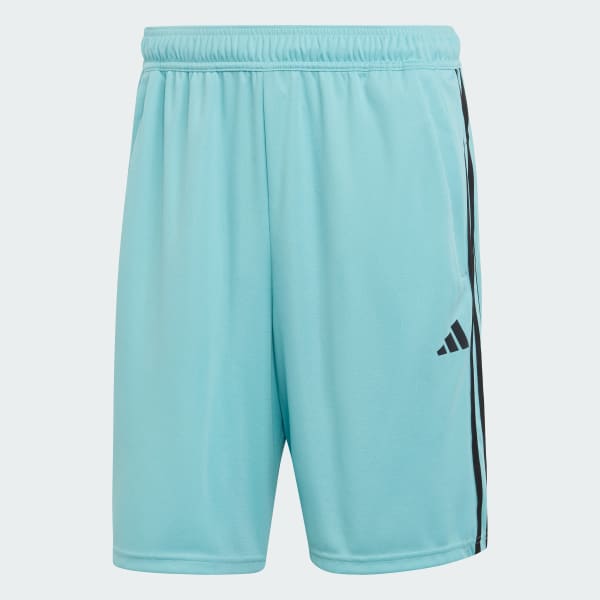 tyrkysová Tréninkové šortky Train Essentials Piqué 3-Stripes