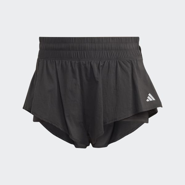 Black Collective Power Running Shorts