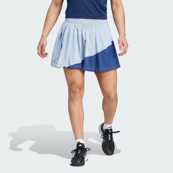 adidas Clubhouse Tennis Classic Premium Skirt - Blue | Women's Tennis ...
