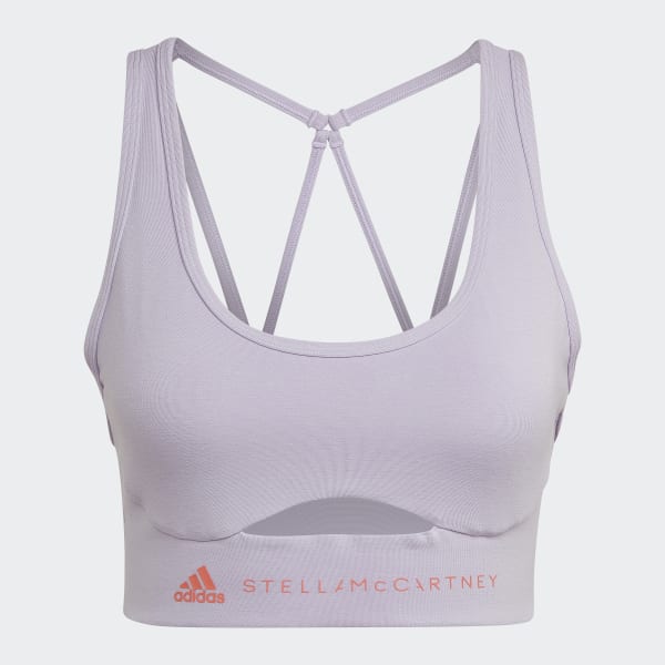 Lila adidas by Stella McCartney TrueStrength Medium-Support Sport-BH CT507