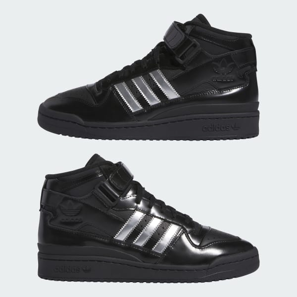 adidas Forum 84 Mid x Heitor Shoes - Black | Men's Skateboarding