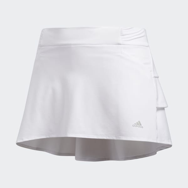 Λευκό Ruffled Skirt GLA59