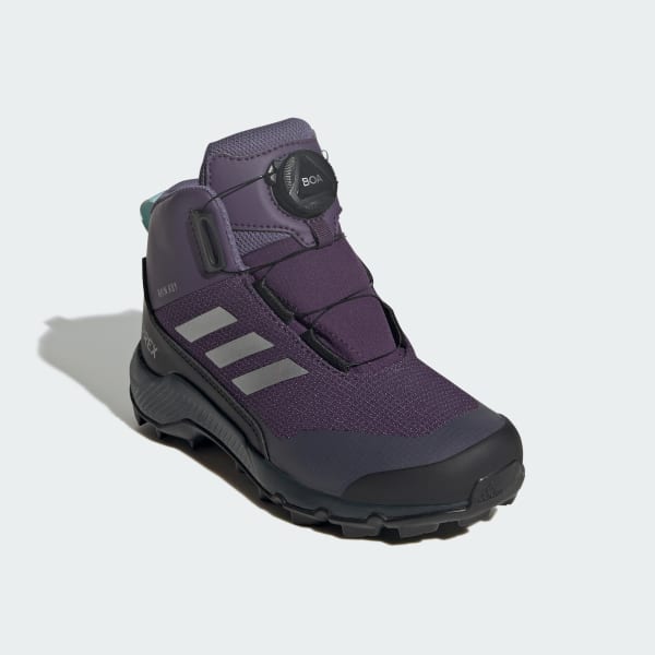 Roxo Sapatilhas de Caminhada de Inverno Mid BOA RAIN.RDY TERREX