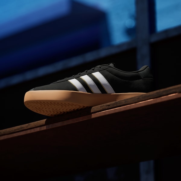Adidas vl court suede black cheap
