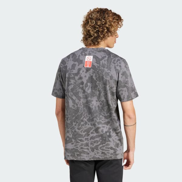 Schwarz Summer Fun Sneaker Graphic T-Shirt