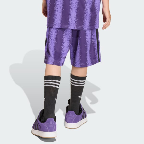 Violeta SHORTS adidas MINECRAFT OVERSIZE A LA RODILLA