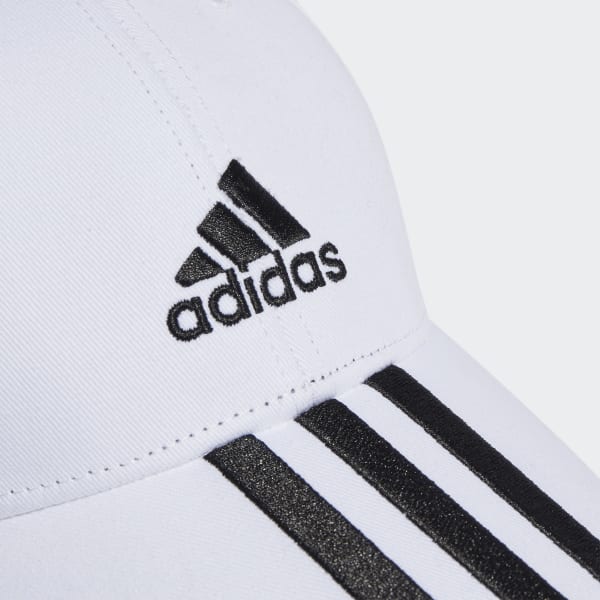 adidas 3 Stripes Cotton Twill Baseball Cap White adidas Thailand