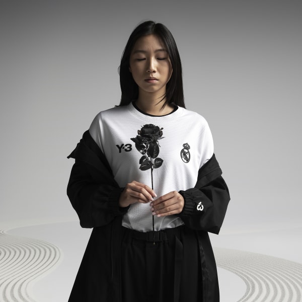bílá PŘEDZÁPASOVÝ DRES Y-3 REAL MADRID 120TH ANNIVERSARY VS429