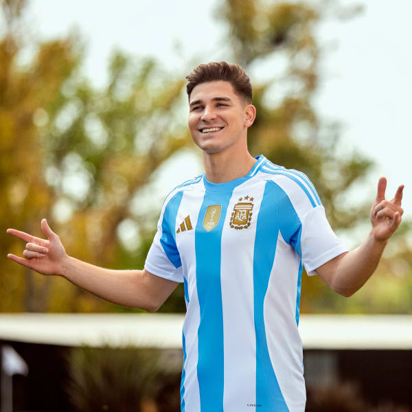 Blanco Camiseta Titular Argentina 24