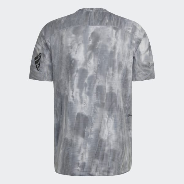 Grau Workout Spray Dye T-Shirt QD044
