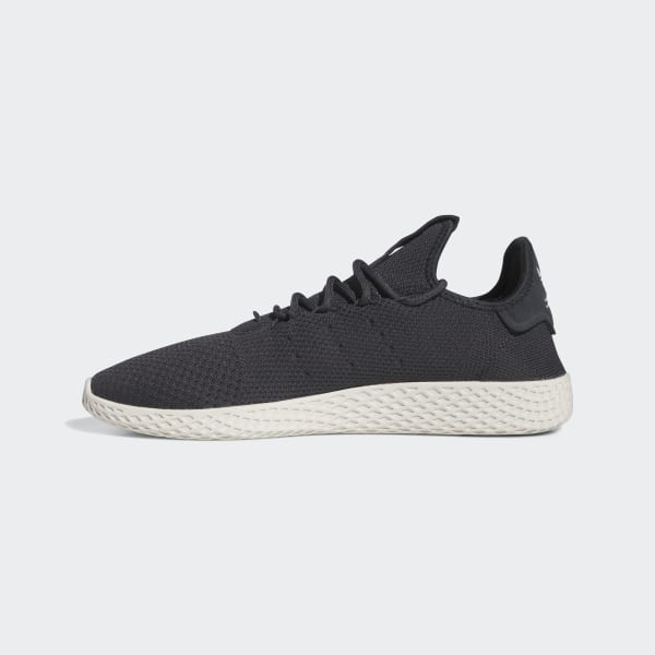Adidas x pharrell williams tennis hu hotsell white shoes