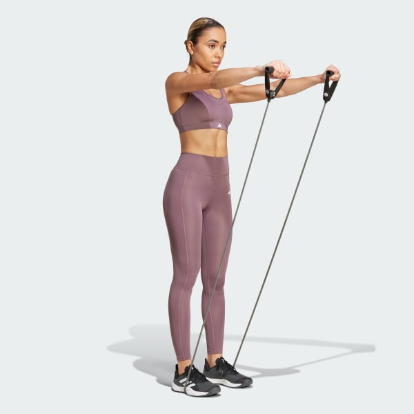 Violeta Top Deportivo TLRD Impact Training Soporte Alto