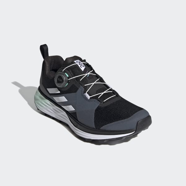 Black Terrex Two BOA Trail Running Shoes LGH96