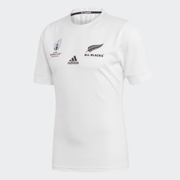 White All Blacks Rugby World Cup Y-3 Away Jersey FXK17