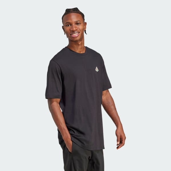 ブラック ミニピザ グラフィックTシャツ