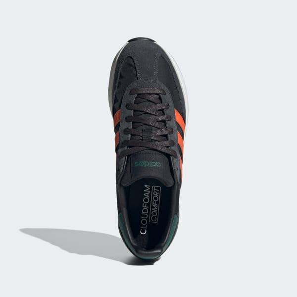 Adidas cloudfoam black orange shop