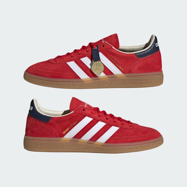 adidas Handball Spezial Sporty & Rich Originals Shoes - Red