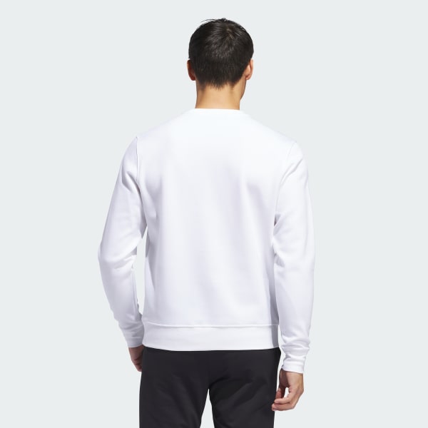Adidas white crew neck sweatshirt new arrivals