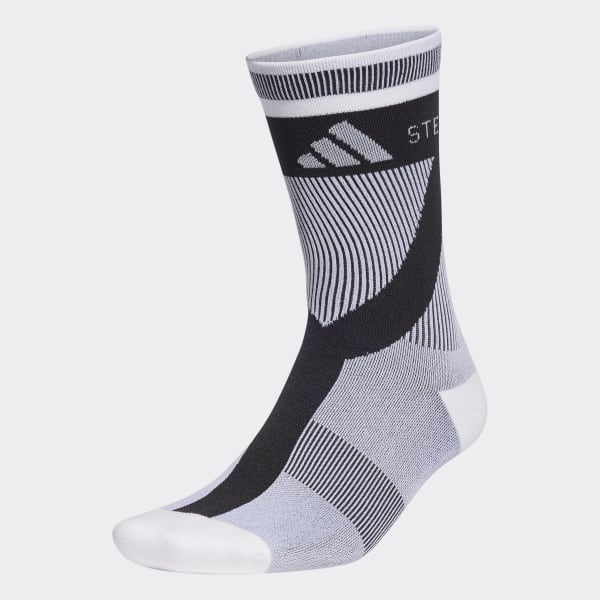Branco Meias de Cano Médio adidas by Stella McCartney