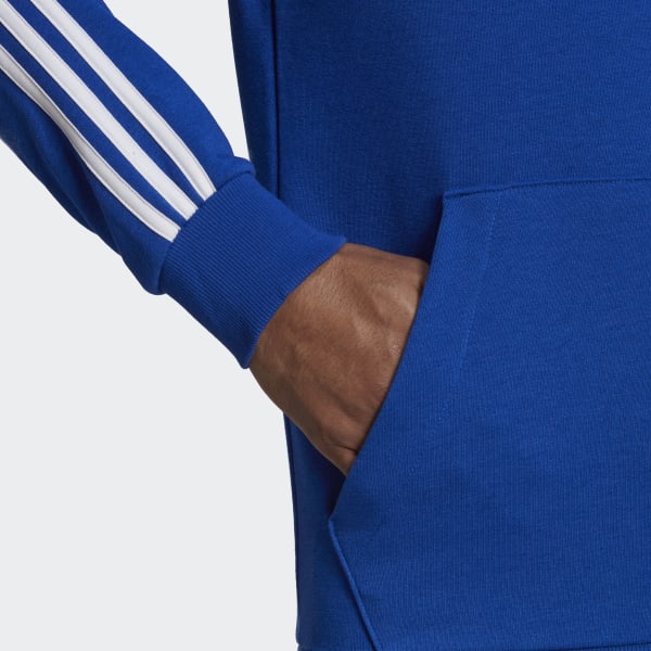 Azul Camisola com Capuz 3-Stripes Essentials 29197