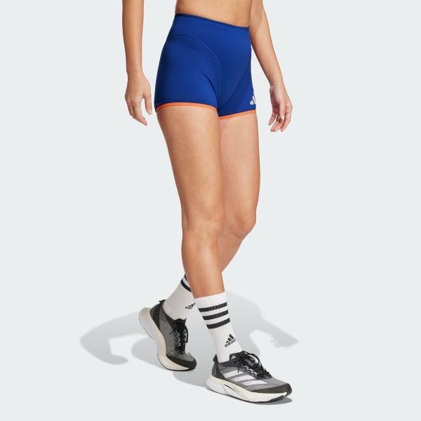 Niebieski Szorty Team France Running Booty 