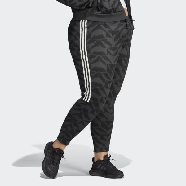 sedá Sportovní kalhoty Tiro Suit Up Lifestyle (plus size)