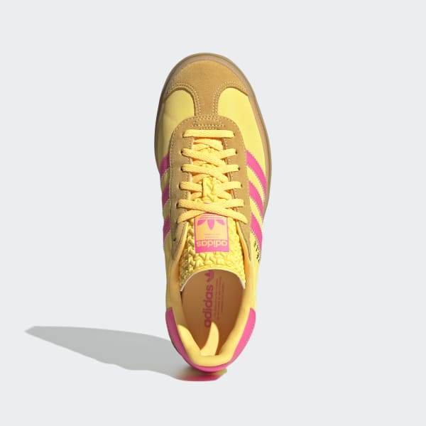 スニーカー adidas Gazelle Bold W Yellow Pink IG4387 Gazelle_Bold_Shoes_Orange_IG43