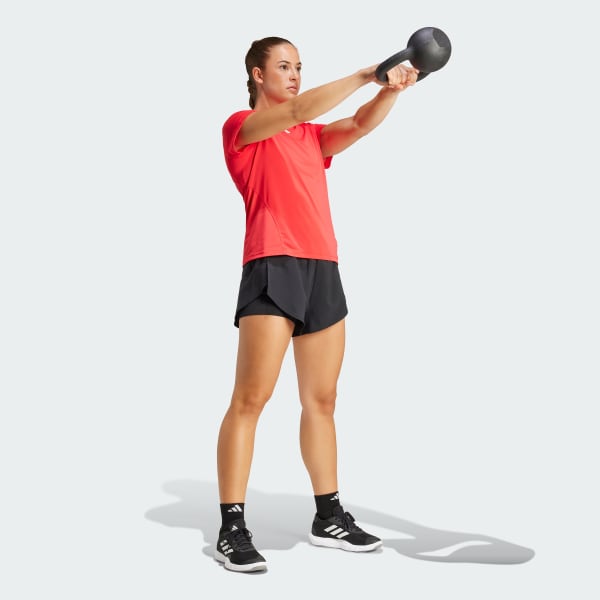 Red Designed for Training Tee