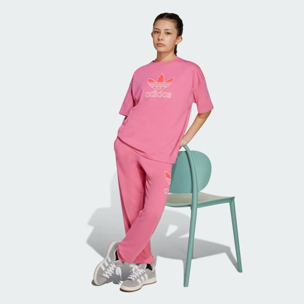 Rosa Camiseta Trifolio extragrande
