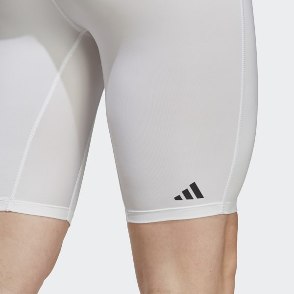 Men’s Adidas TechFit CLIMALITE 3-Pad Padded White Compression Shorts Size  XL NWT