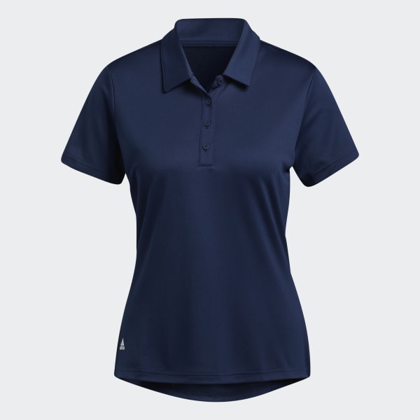 Azul Playera Polo Performance Primegreen