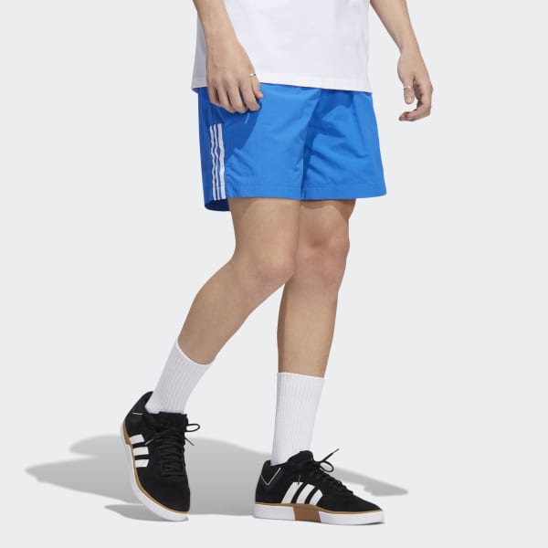 Blauw Skateboarding Water Short (Uniseks) IF681