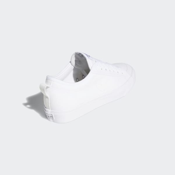 White Nizza Trefoil Shoes KZG57