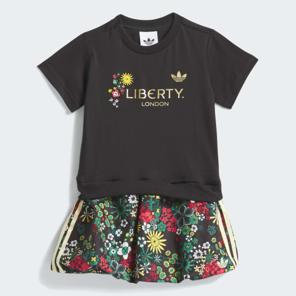 adidas Originals x Liberty London DRESS SET - Black | Free
