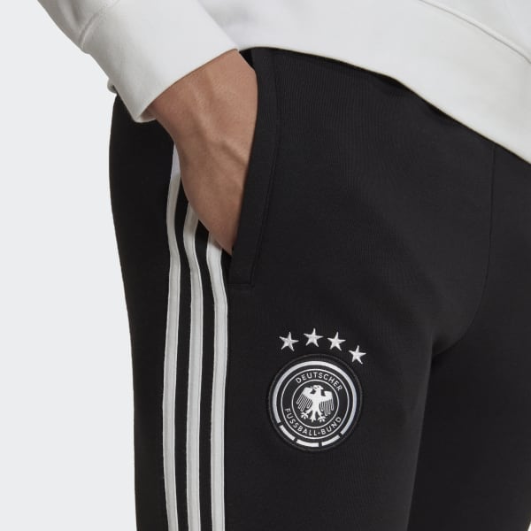 Czerń Germany Icon Tracksuit Bottoms MLM64